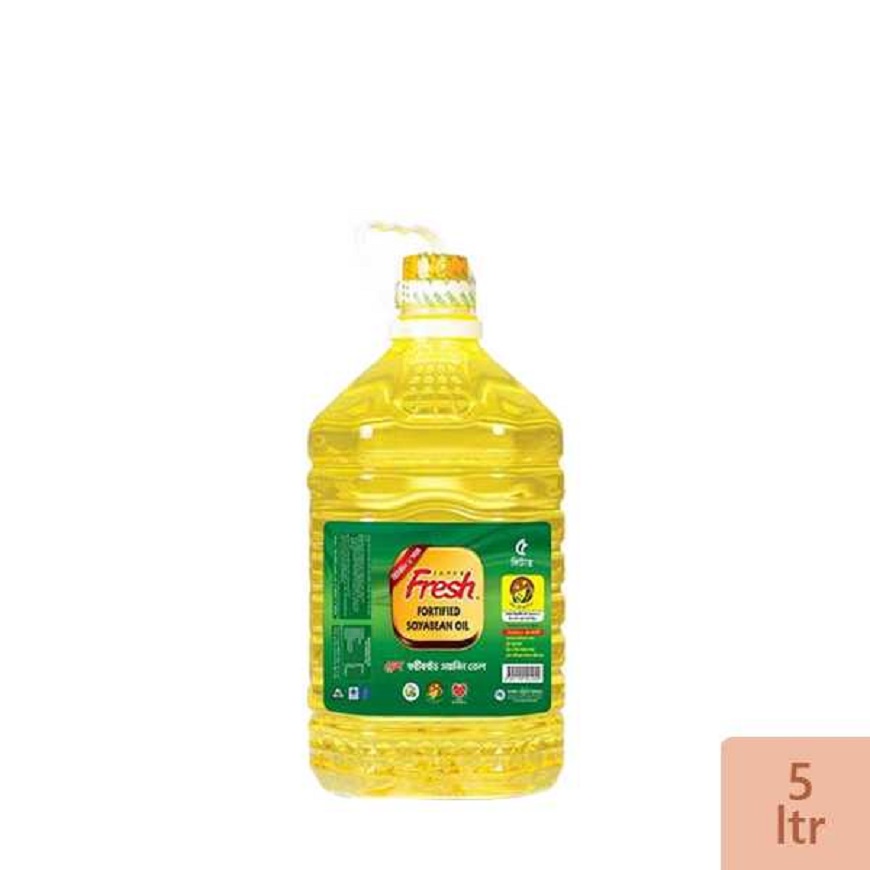 Fresh Soyabean Oil- 5Ltr