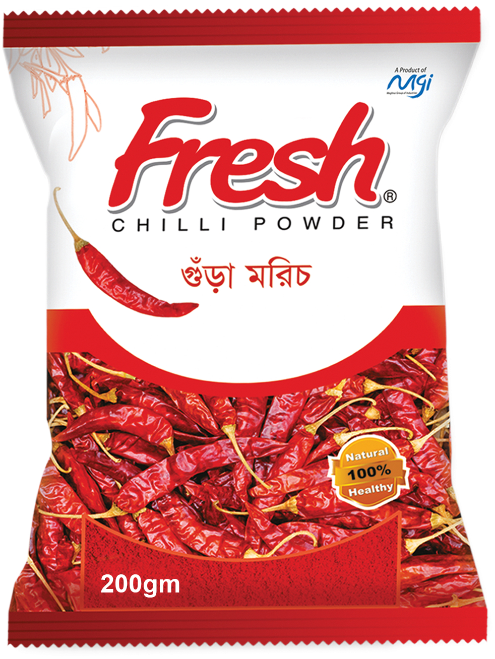 Fresh Chilli Powder  200gm