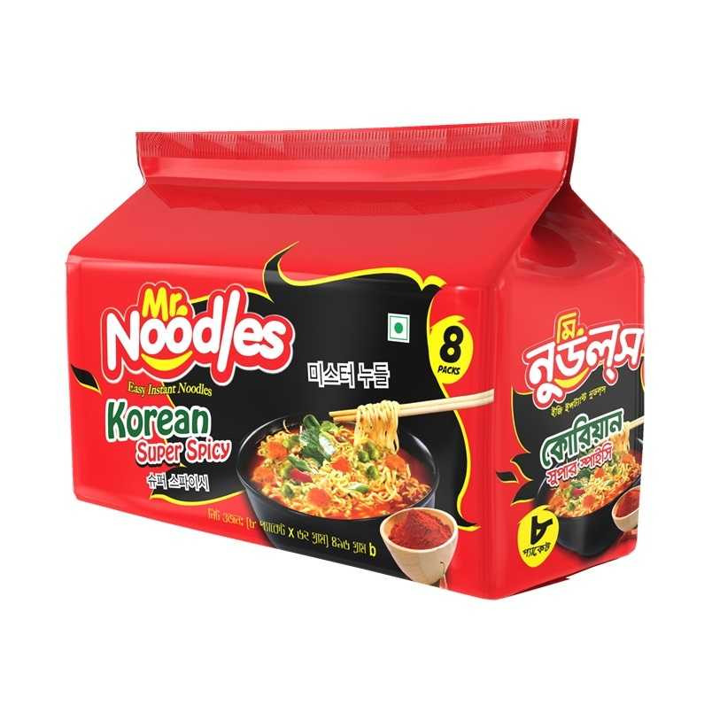 Mr. Noodles Korean Super Spicy 496 gm